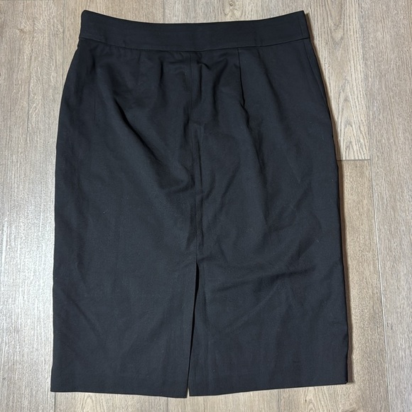 NWT! Banana Republic Black Siena Wool Pencil Skirt - Multiple Sizes 🦩 - Picture 12 of 12